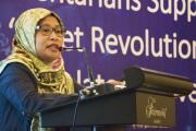 Dr Ernawati Munadi, an ERIA consultant for NTM project